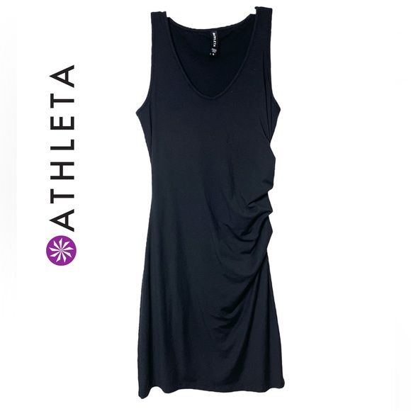 Athleta Dresses & Skirts - Athleta black sleeveless dress size M